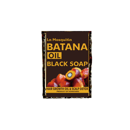 BATANA OIL BLACK SOAP 1/2LB